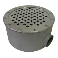 Донный слив 250мм Акватехника 2" ВР AISI 316 (универсал) (AT04.03M)