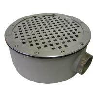 Донный слив 320мм Акватехника 2 1/2" НР AISI 316 (универсал) (AT04.04M)
