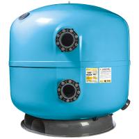 Фильтр AquaViva MS2000 (157 м³/ч, 2000 мм, 5610 кг, 140 мм, 2,5Бар, 1 м, серый) + люк д/выгрузки и смотровое стекло