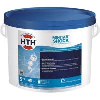 Хлор быстрый стабилизированный  5кг HTH MINITAB SHOCK таблетки 20гр. (упак. 1шт.) (C900673H1), шт