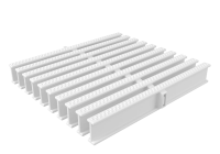 245x34мм, цвет белый