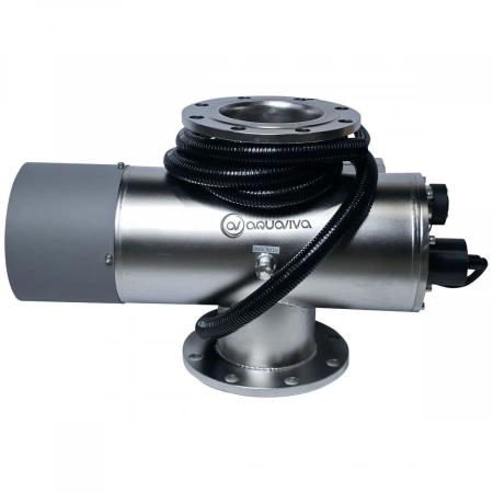 Уф установка AquaViva AVMUV 825 , до 825м3, DN350, 5*3КВт Автоочист, UV дат. , t дат.,сенс.дисп