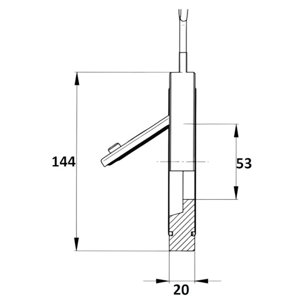 Клапан обратный мембранный  90мм DN80 Aquaram EPDM (2710090), шт