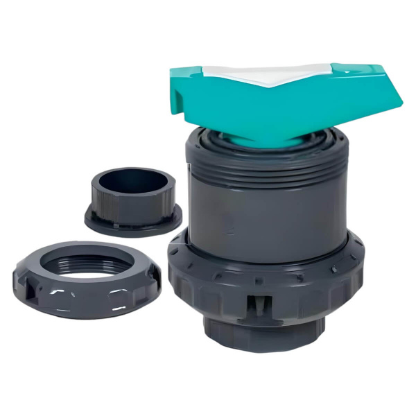 Кран шаровой  32мм Gemas HDPE-EPDM (20) (131113), шт