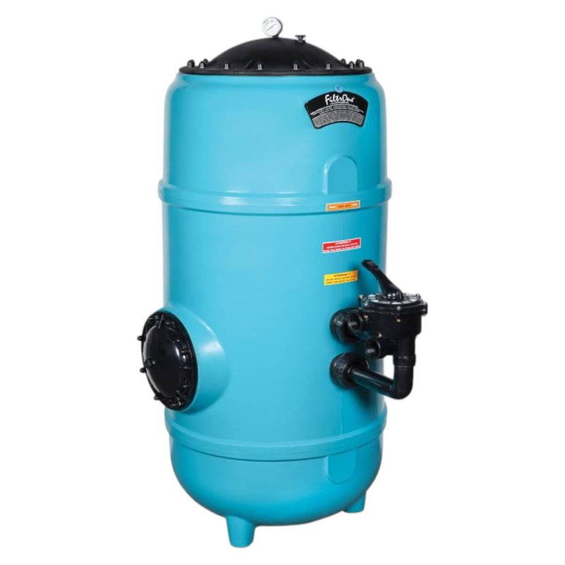 Фильтр  15м3/ч Gemas FILTRONE HB 615мм М1 с боковым вентилем 1 1/2" (021813HB), шт