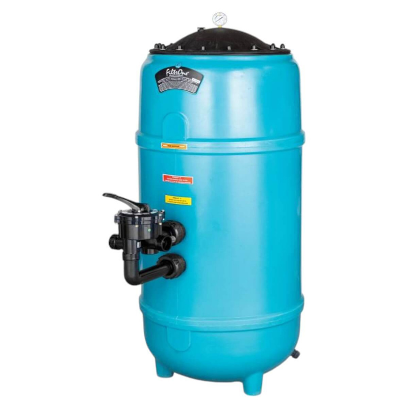 Фильтр  15м3/ч Gemas FILTRONE HB 615мм М1 с боковым вентилем 1 1/2" (021813HB), шт