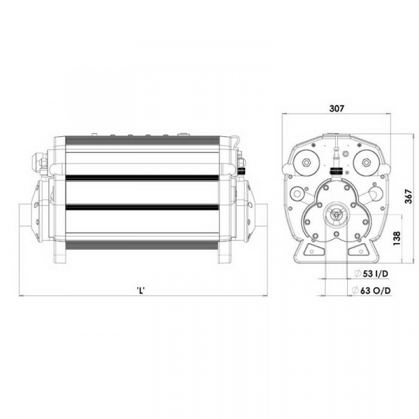 Электронагреватель Elecro Titan Optima Plus СP-24 Titan 24 кВт (380В)