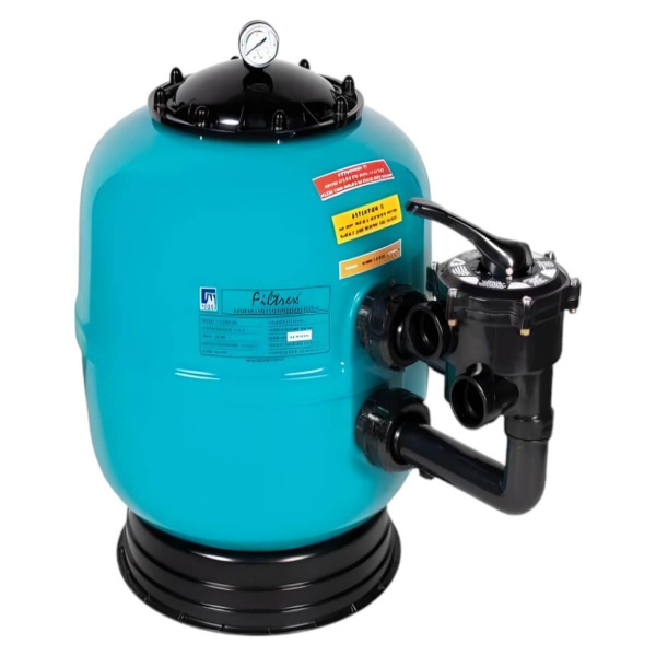 Фильтр   8м3/ч Gemas FILTREX 450мм с боковым вентилем 1 1/2" (021111), шт
