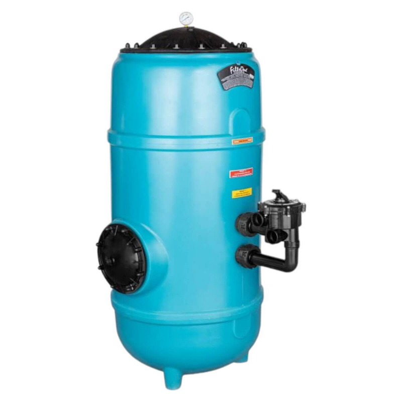 Фильтр  15м3/ч Gemas FILTRONE HB 615мм М1 с боковым вентилем 1 1/2" (021813HB), шт